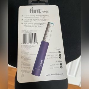 FLINT LINT ROLLER REFILLS